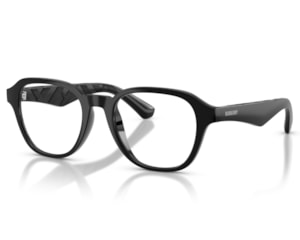 Óculos de Grau Burberry Embossed Check Preto BE2444U 3001-51