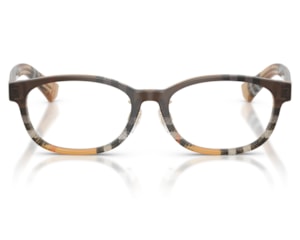 Óculos de Grau Burberry Gradient Check Marrom BE2447D 4202-51
