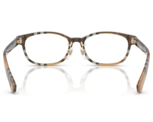Óculos de Grau Burberry Gradient Check Marrom BE2447D 4202-51
