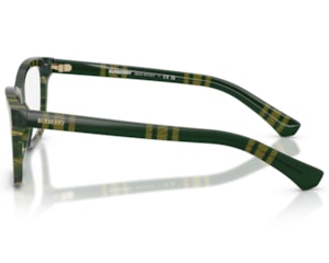 Óculos de Grau Burberry Gradient Check Verde BE2440 4169-54