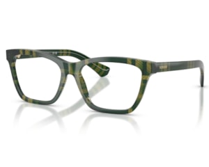 Óculos de Grau Burberry Gradient Check Verde BE2440 4169-54