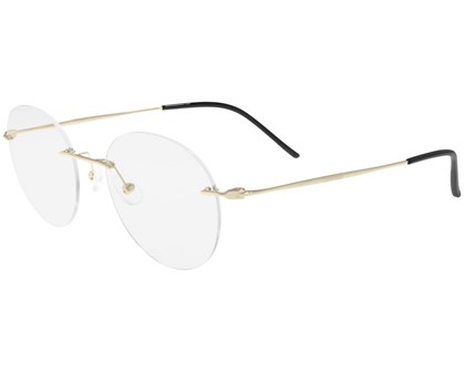 Óculos de Grau Calvin Klein Titanium Gold CK22125TA 001 50
