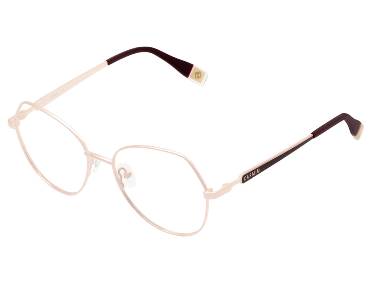 Óculos de Grau Carmim Dourado CRM41365 C4-55 - Officina 7