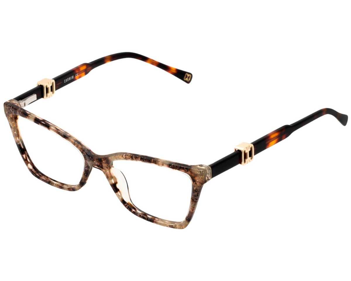 Óculos de Grau Carmim Havana Brilho CRM41699 C2-53