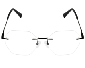 Óculos de Grau Carmim Preto CRM41704 C3-52