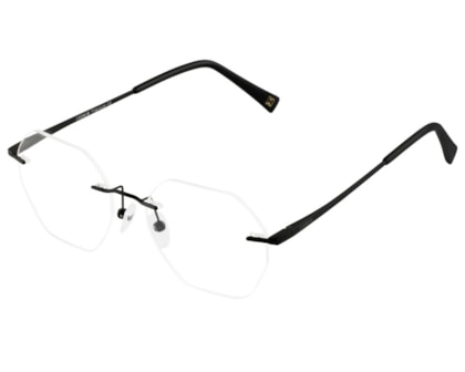 Óculos de Grau Carmim Preto CRM41704 C3-52