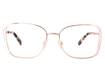 Óculos de Grau Carol Cazassa Mariana Rios Dourado Havana MR1036 3208-54