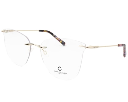 Óculos de Grau Carol Cazassa Mariana Rios Dourado MR1037 3195-62