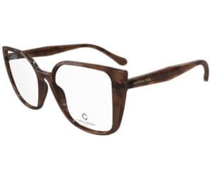 Óculos de Grau Carol Cazassa Mariana Rios Marrom MR1055 3179-54