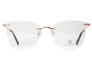 Óculos de Grau Carol Cazassa Mariana Rios Rosé Havana MR1037 3196-62