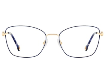 Óculos de Grau Carolina Herrera Azul Fosco HER 0277 NUC-56