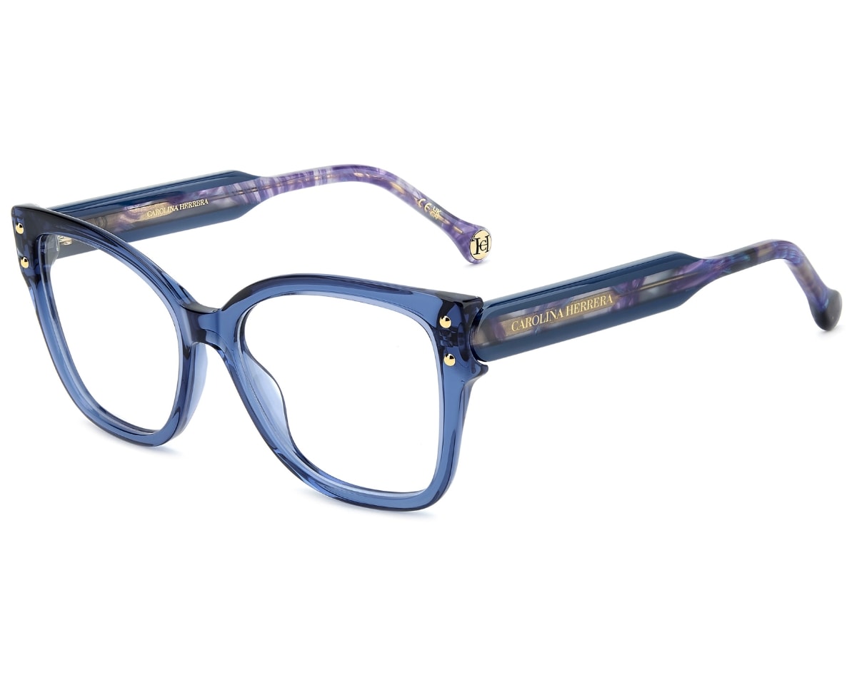 Óculos de Grau Carolina Herrera Azul HER0368 PJP-53