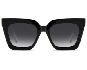 Óculos de Grau Carolina Herrera Clip On Preto HER0376/C 80S-52