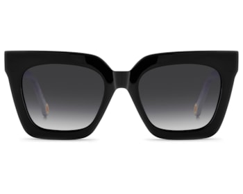 Óculos de Grau Carolina Herrera Clip On Preto HER0376/C 80S-52