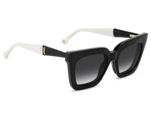 Óculos de Grau Carolina Herrera Clip On Preto HER0376/C 80S-52