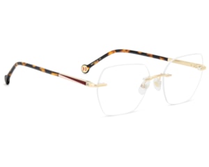 Óculos de Grau Carolina Herrera Dourado Havana HER0364 06J-54