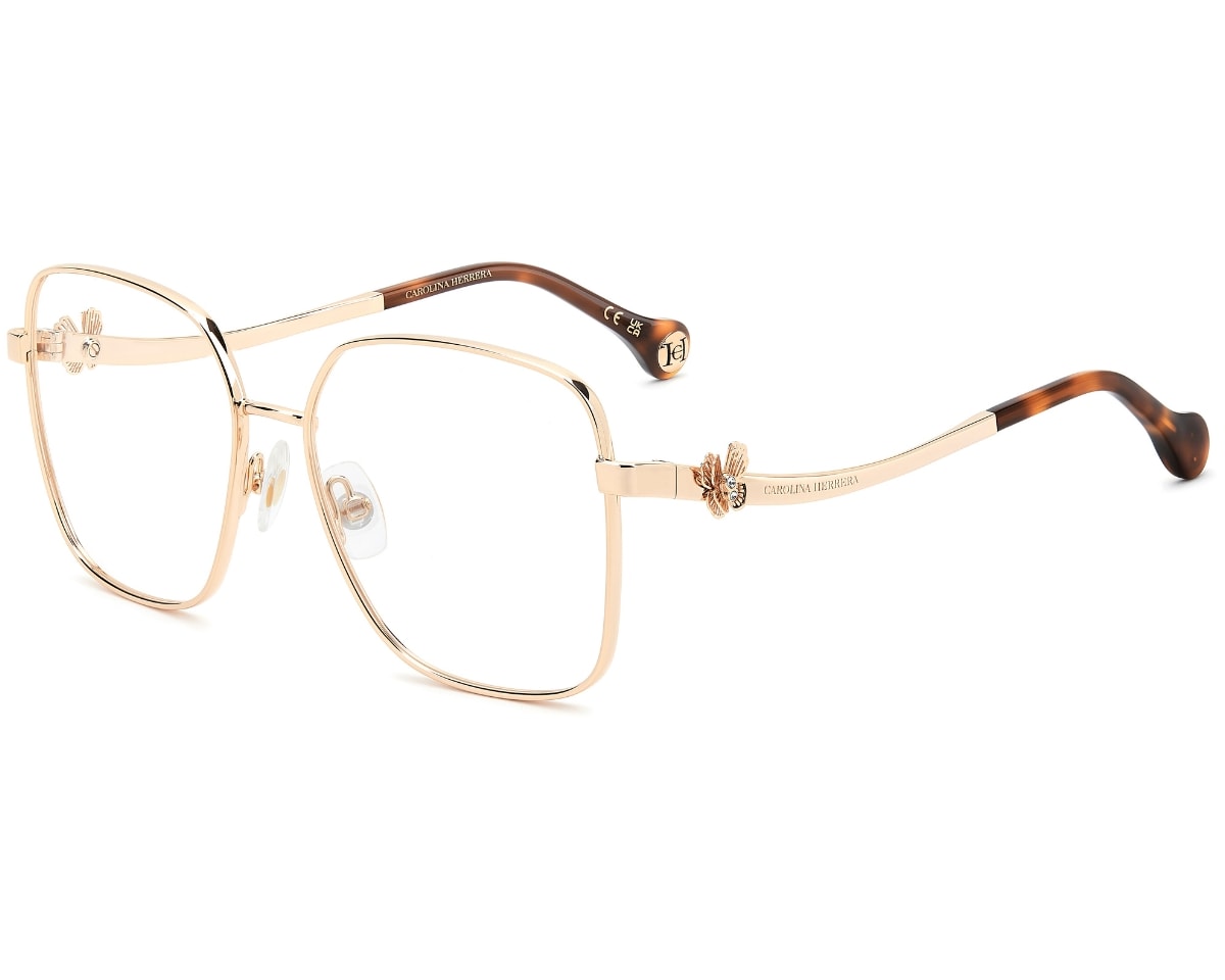 Óculos de Grau Carolina Herrera Dourado HER0397 000-56