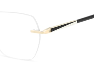 Óculos de Grau Carolina Herrera Dourado Preto HER0364 J5G-54