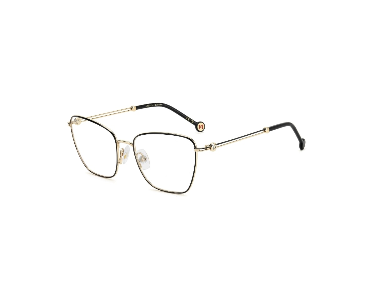 Óculos de Grau Carolina Herrera Essential Preto Brilho HER0426 RHL-54