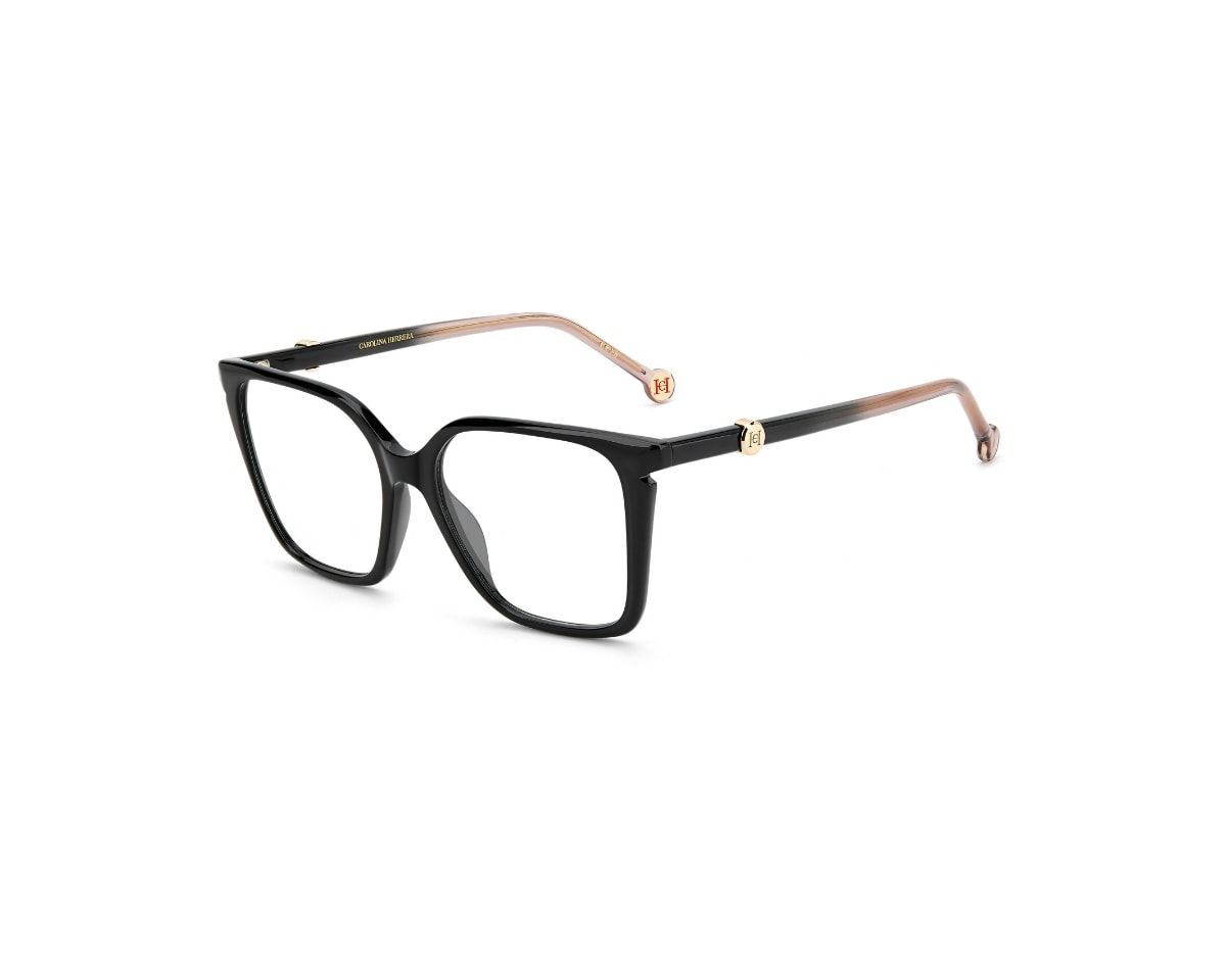 Óculos de Grau Carolina Herrera Essential Preto Brilho HER0436 807-52