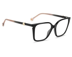 Óculos de Grau Carolina Herrera Essential Preto Brilho HER0436 807-52