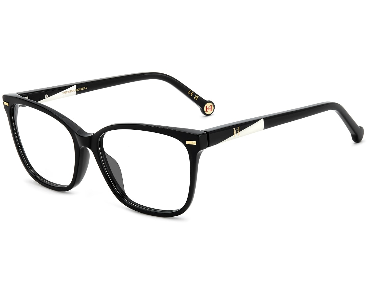 Óculos de Grau Carolina Herrera Essential Preto HER0336G 807-55