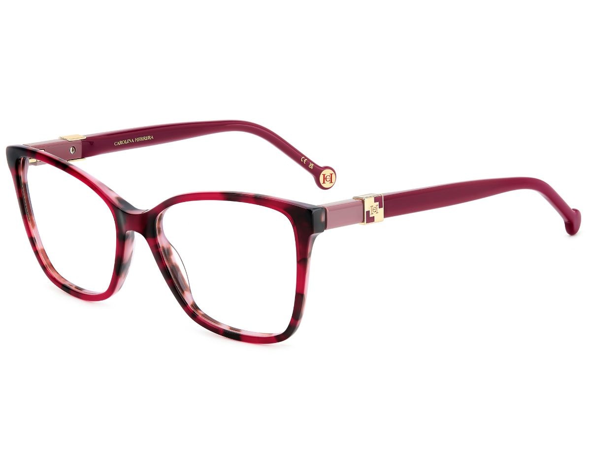 Óculos de Grau Carolina Herrera Havana Rosa HER0274 HT8-55