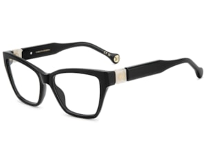 Óculos de Grau Carolina Herrera Preto HER0330 807-53