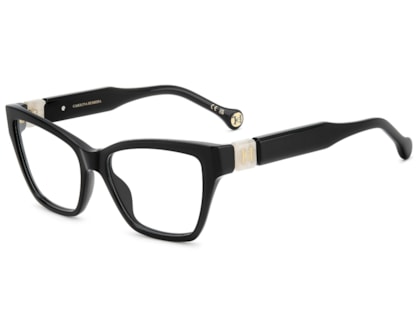 Óculos de Grau Carolina Herrera Preto HER0330 807-53