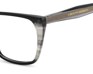 Óculos de Grau Carolina Herrera Preto HER0341 807-55