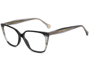 Óculos de Grau Carolina Herrera Preto HER0341 807-55