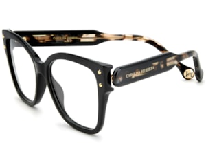 Óculos de Grau Carolina Herrera Preto HER0368 807-53