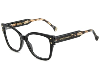 Óculos de Grau Carolina Herrera Preto HER0368 807-53