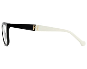 Óculos de Grau Carolina Herrera Preto HER0377 80S-52