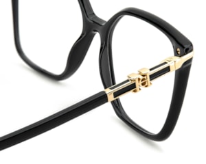 Óculos de Grau Carolina Herrera Preto HER0382 807-53