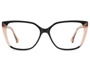 Óculos de Grau Carolina Herrera Preto Rosa HER0341 3H2-55