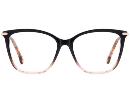 Óculos de Grau Carolina Herrera Preto Rosa HER0353 9E1-54