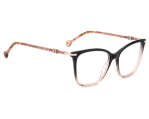 Óculos de Grau Carolina Herrera Preto Rosa HER0353 9E1-54