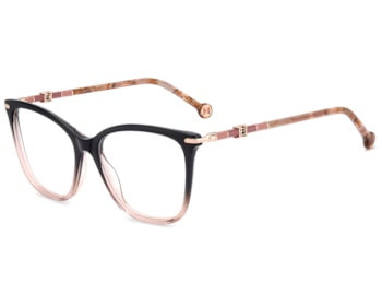 Óculos de Grau Carolina Herrera Preto Rosa HER0353 9E1-54