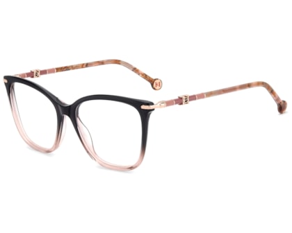 Óculos de Grau Carolina Herrera Preto Rosa HER0353 9E1-54