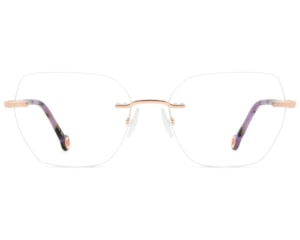 Óculos de Grau Carolina Herrera Rosé Violeta HER0364 DDB-54