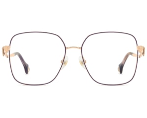 Óculos de Grau Carolina Herrera Rosé Violeta HER0397 DDB-56