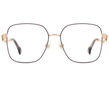 Óculos de Grau Carolina Herrera Rosé Violeta HER0397 DDB-56