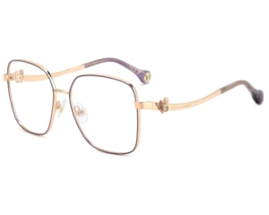 Óculos de Grau Carolina Herrera Rosé Violeta HER0397 DDB-56
