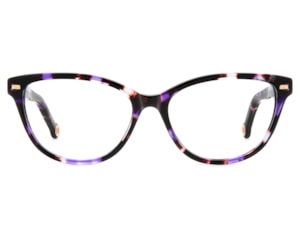 Óculos de Grau Carolina Herrera Roxo Havana HER0190 YJM-52