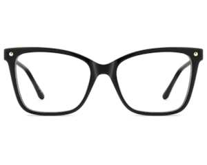 Óculos de Grau Carolina Herrera Seasonal Preto Brilho HER0408 807-54