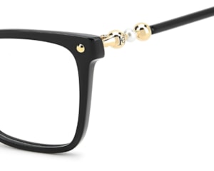Óculos de Grau Carolina Herrera Seasonal Preto Brilho HER0408 807-54