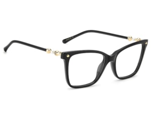 Óculos de Grau Carolina Herrera Seasonal Preto Brilho HER0408 807-54