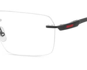 Óculos de Grau Carrera Carduc Preto Fosco Vermelho CA039 003-56