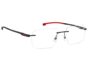 Óculos de Grau Carrera Carduc Preto Fosco Vermelho CA039 003-56